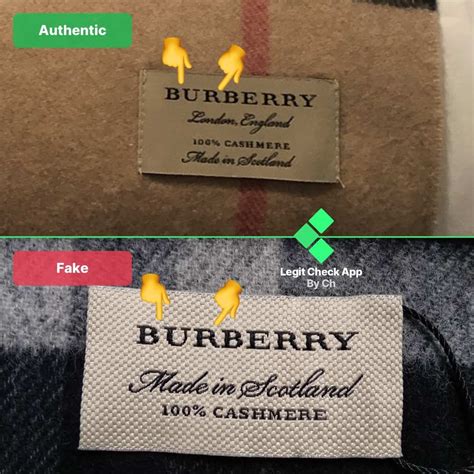 wave of fake burberrys|authenticate Burberry item.